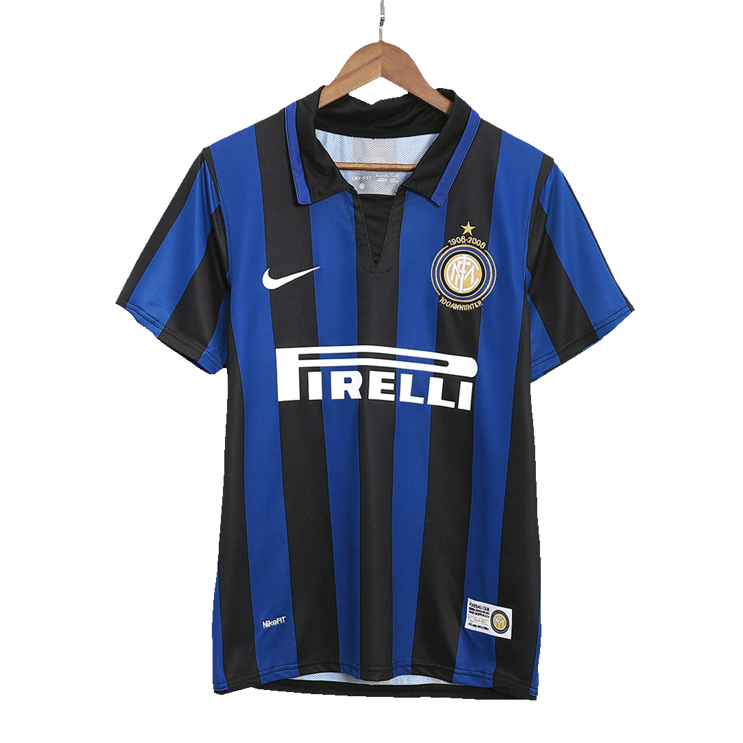 Retro 2007/08 Inter Milan Home Soccer Jersey