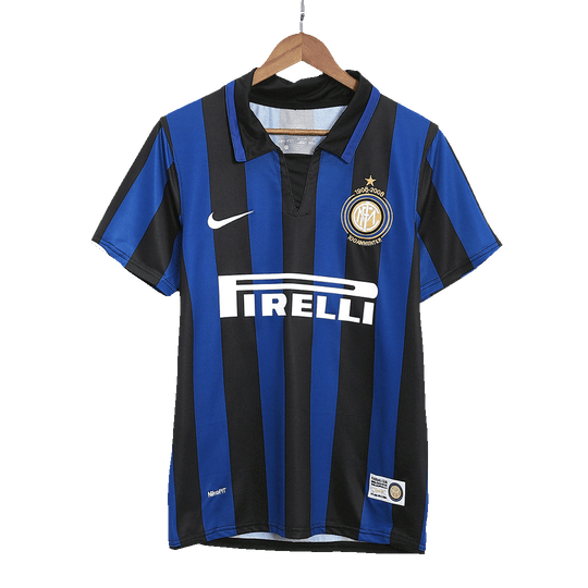 Retro 2007/08 Inter Milan Home Soccer Jersey