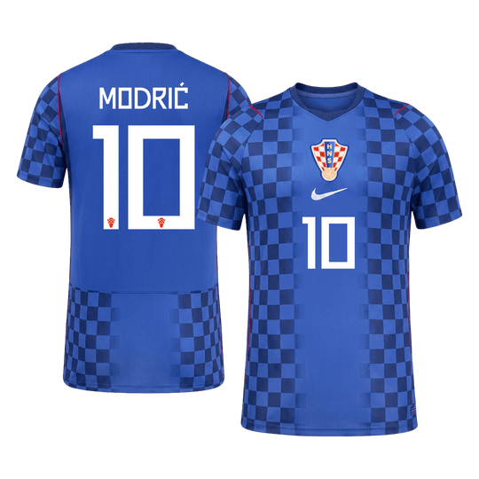 MODRIĆ #10 Croatia Away Soccer Jersey World Cup 2026