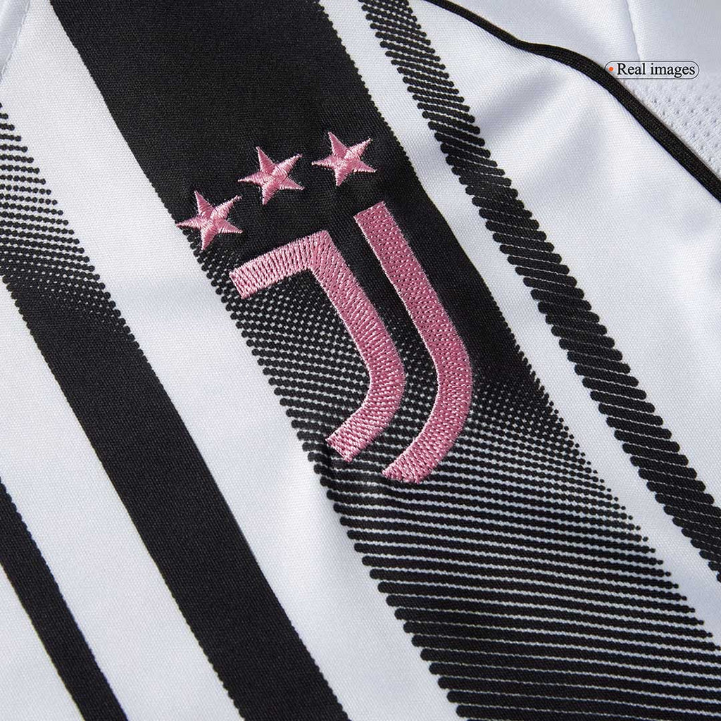 Juventus Home Kids Soccer Jerseys Kit 2025/26