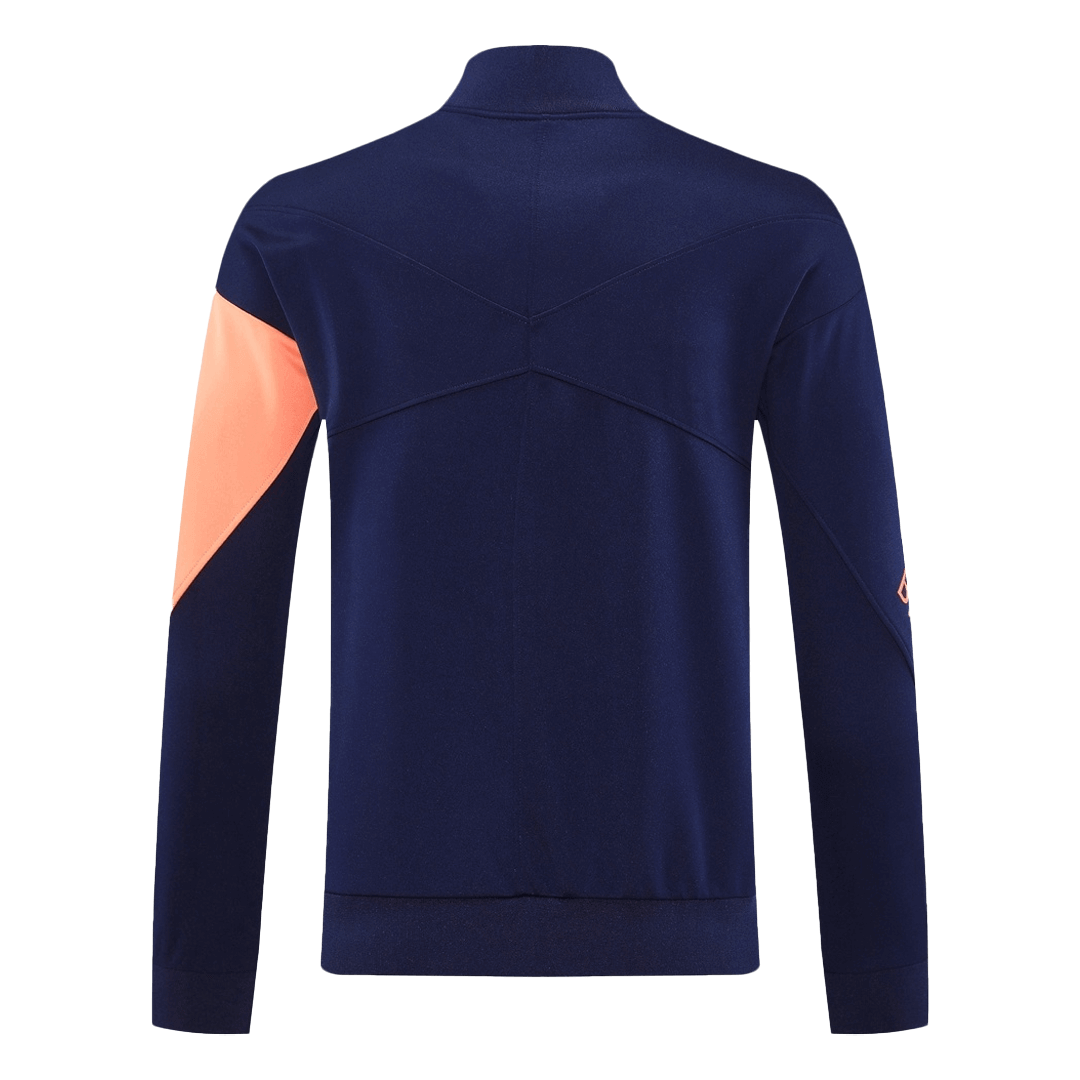 Barcelona Jacket Tracksuit 2025/26 Navy&Orange