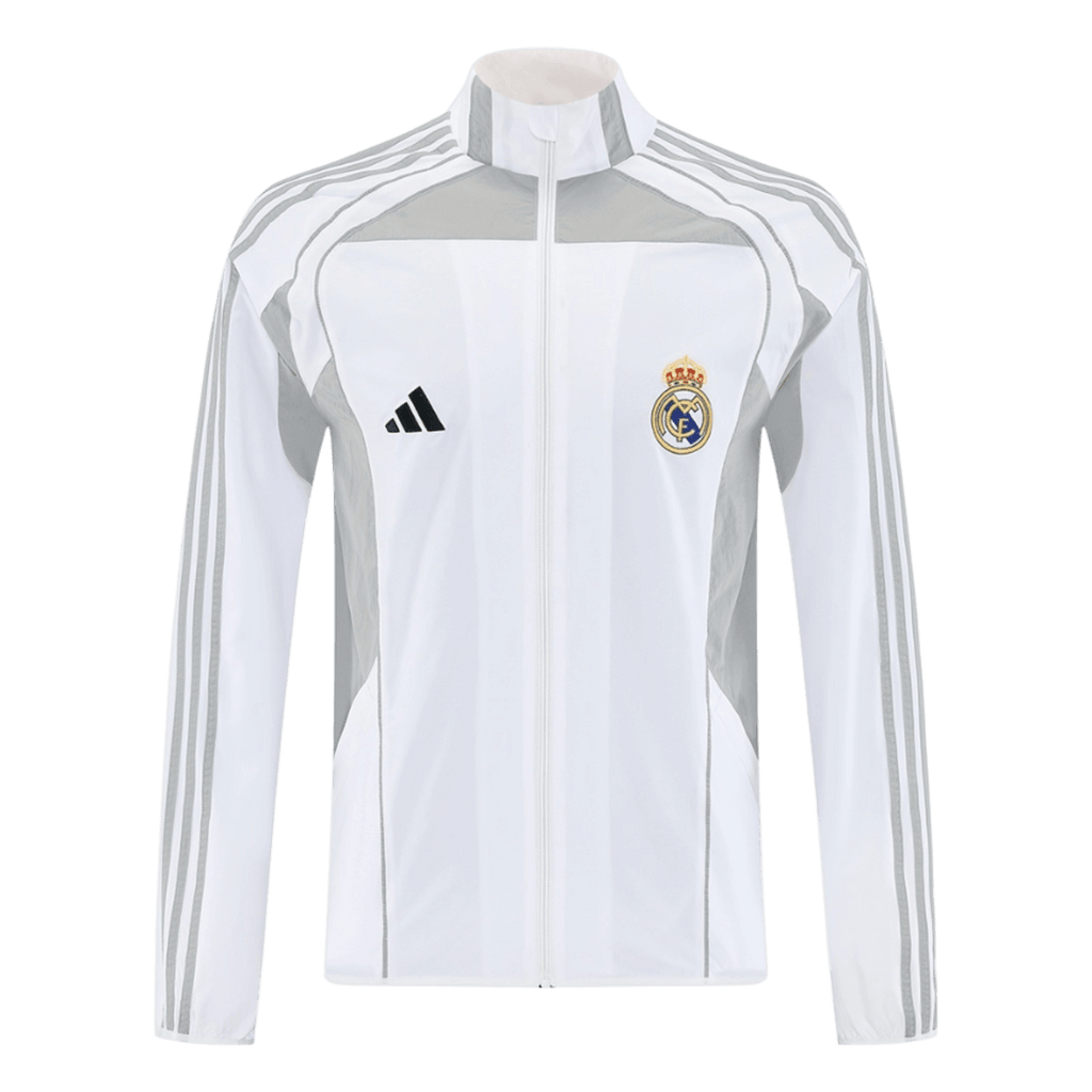 Real Madrid Windbreaker Jacket 2025/26 - White