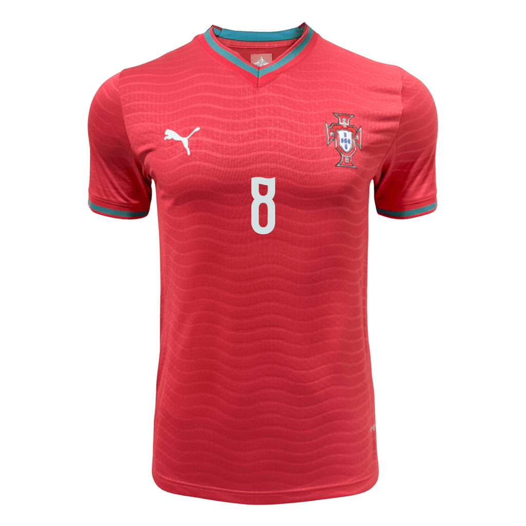 B.FERNANDES #8 Portugal Home Player Version Jersey World Cup 2026