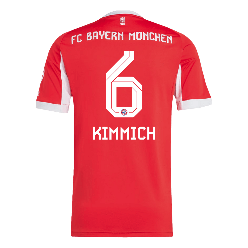 Bayern Munich KIMMICH #6 Soccer Jersey Home 2025/26