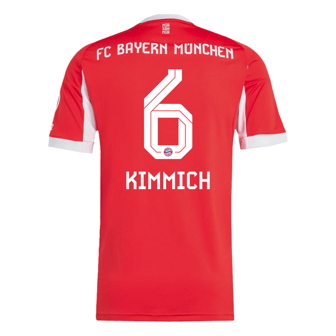 Bayern Munich KIMMICH #6 Soccer Jersey Home 2025/26
