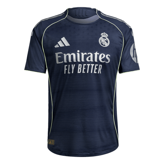 Real Madrid Away Player Version Soccer Jersey 2025/26