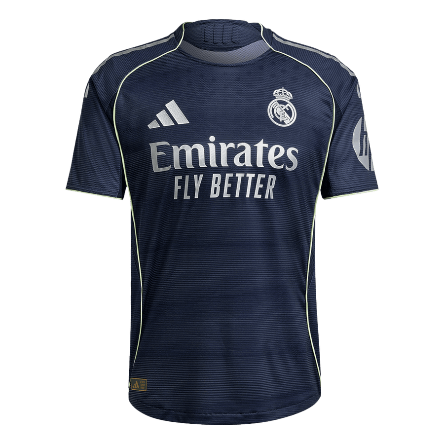 Real Madrid Away Authentic Soccer Jersey 2025/26