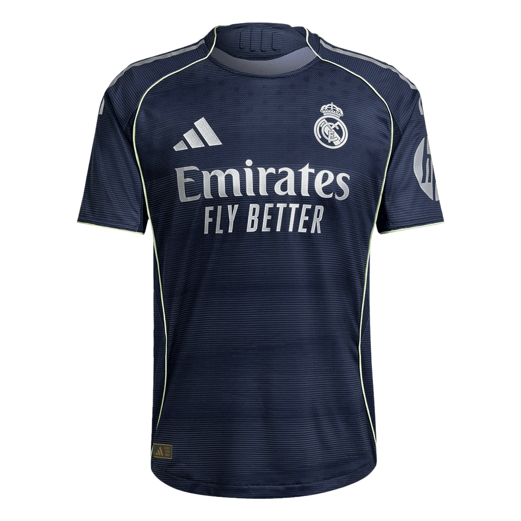 BELLINGHAM #5 Real Madrid Away Authentic Soccer Jersey 2025/26