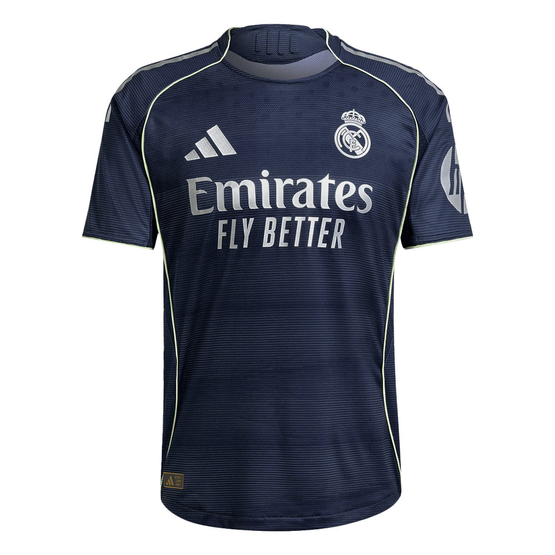 Authentic MBAPPÉ #10 Soccer Jersey Real Madrid Away Shirt 2025/26