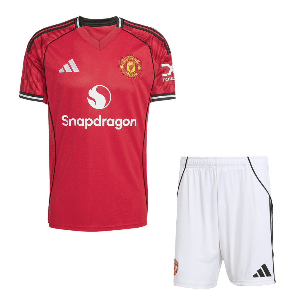 Manchester United Home Jerseys Kit 2025/26