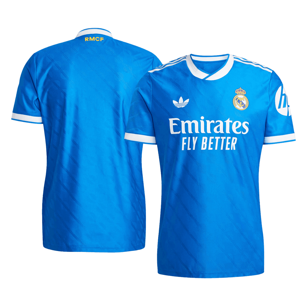 Authentic Real Madrid Third Away Soccer Jersey 2025/26 Blue
