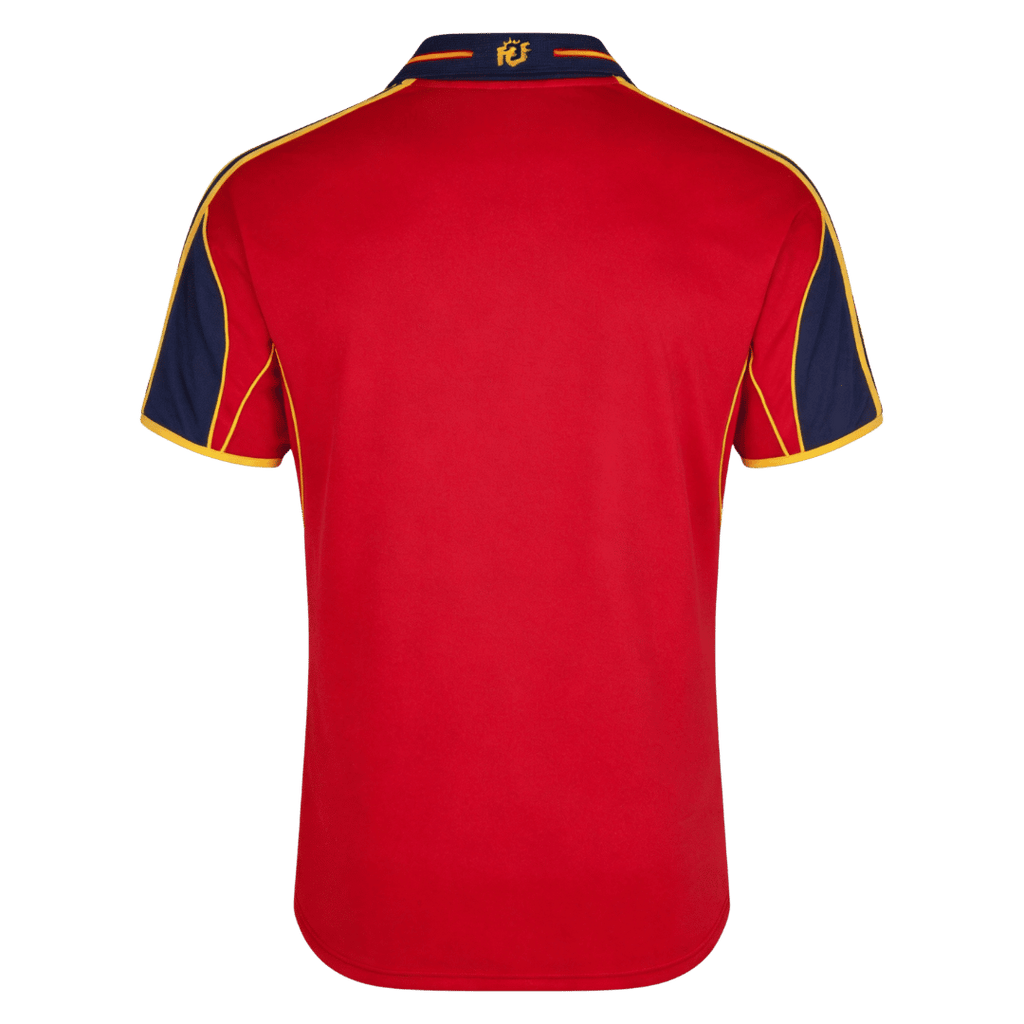 Retro Soccer Jersey Spain Home Euro Cup 2000