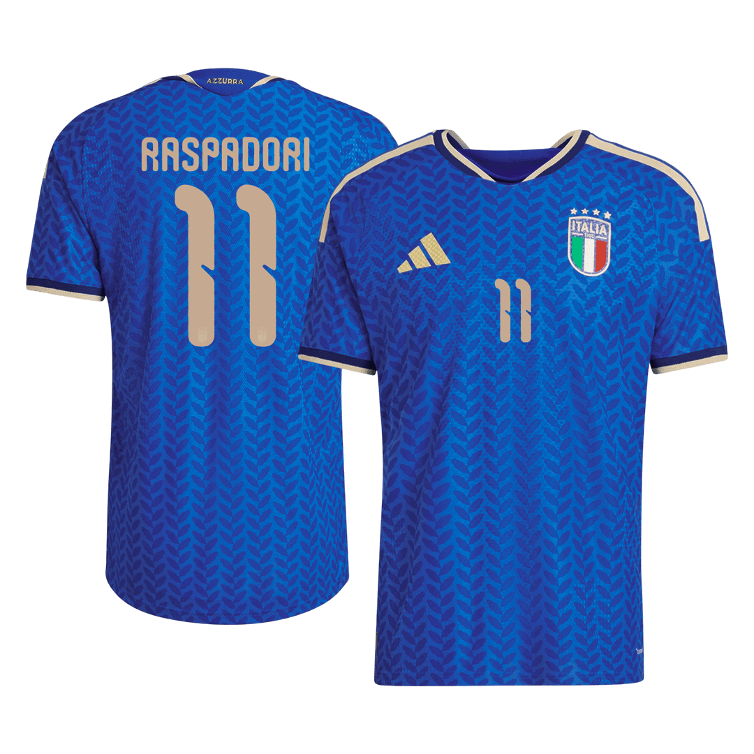 RASPADORI #11 Italy Home Player Version Jersey World Cup 2026
