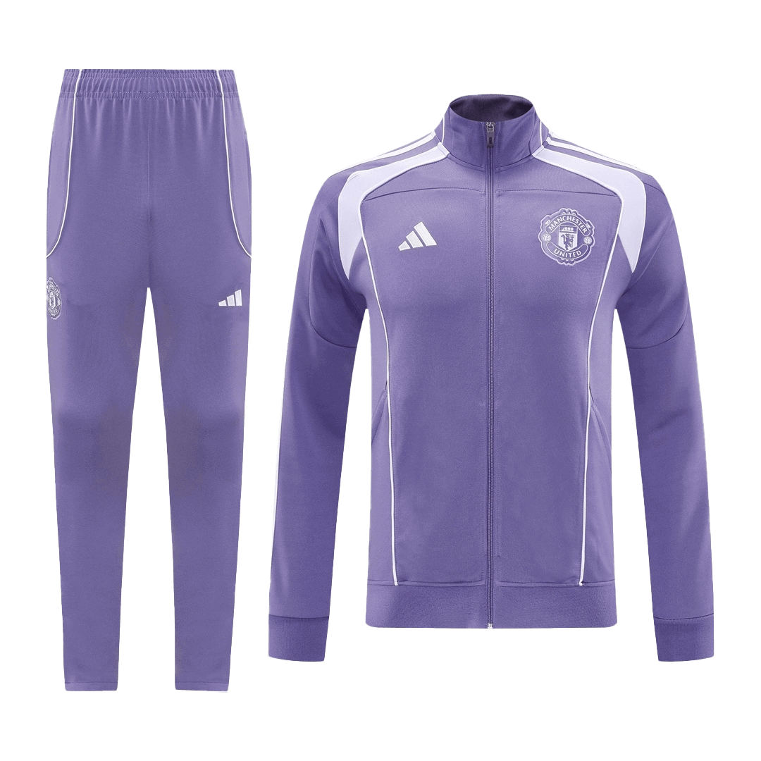 Manchester United Jacket Tracksuit 2025/26 Purple