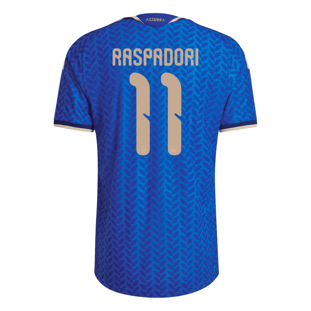 RASPADORI #11 Italy Home Player Version Jersey World Cup 2026