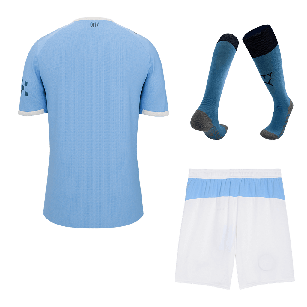 Manchester City Home Jerseys Full Kit 2025/26