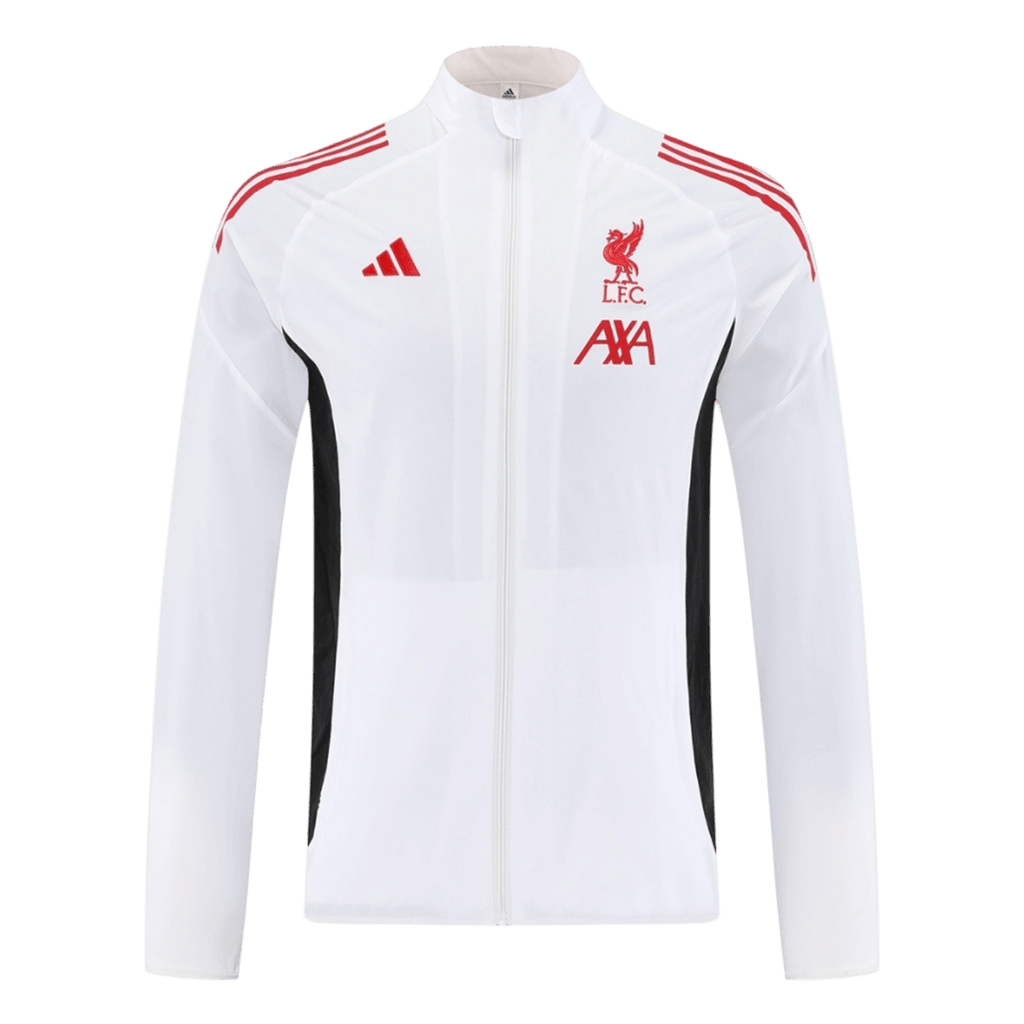 Liverpool Windbreaker Jacket 2025/26 - White