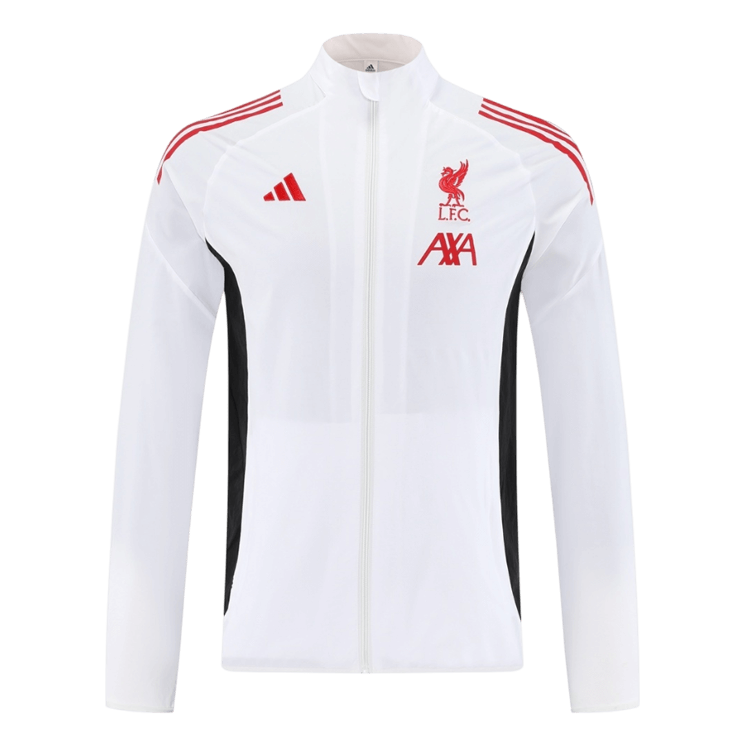 Liverpool Windbreaker Jacket 2025/26 - White