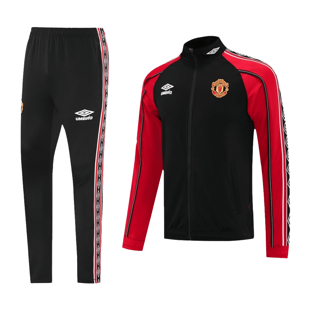 Manchester United Jacket Tracksuit 2025/26 Red&Black