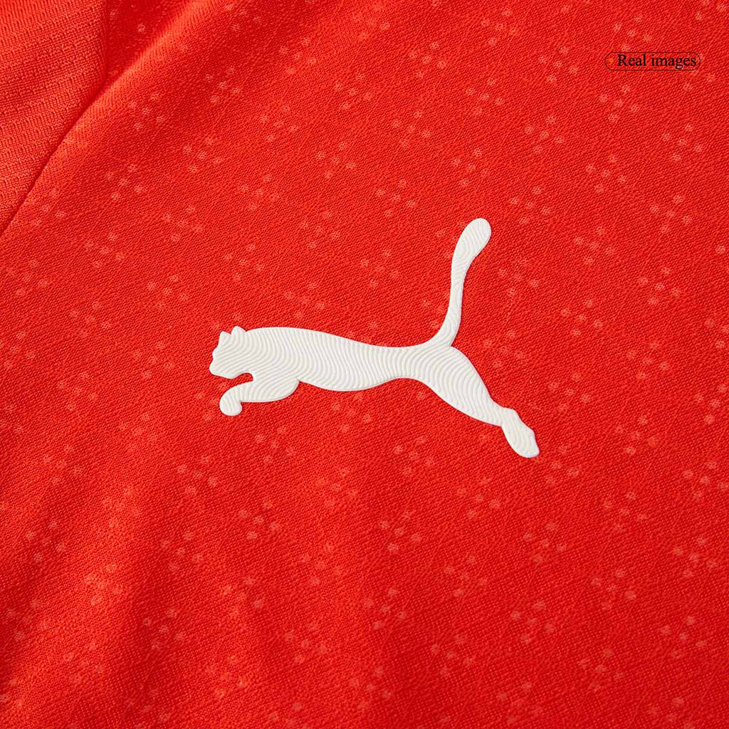 Authentic RONALDO #7 Portugal Home Soccer Jersey 2025 Red