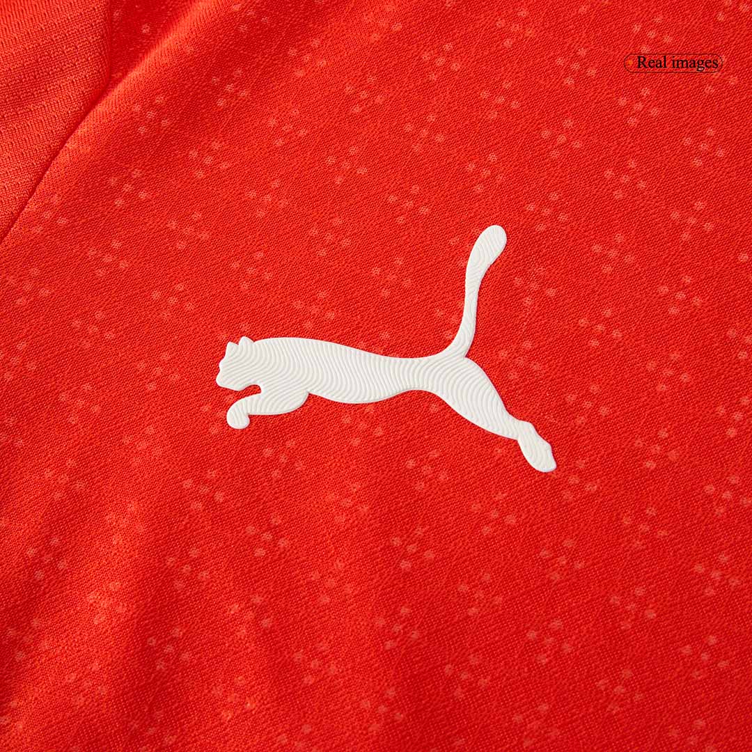Authentic RONALDO #7 Portugal Home Soccer Jersey 2025 Red