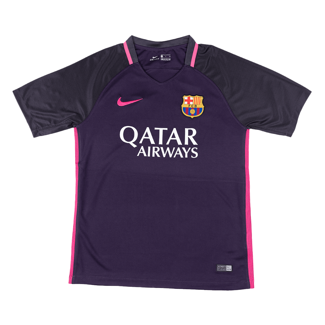Retro Soccer Jersey Barcelona Away 2016/17