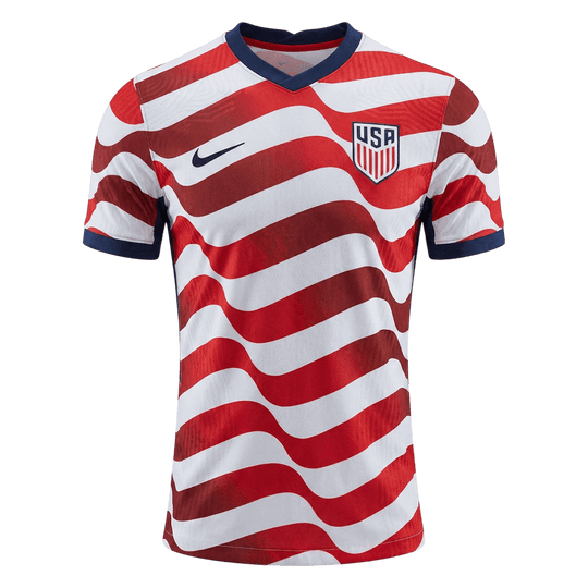 Player Version USA Home Soccer Jersey World Cup 2026 Red&White