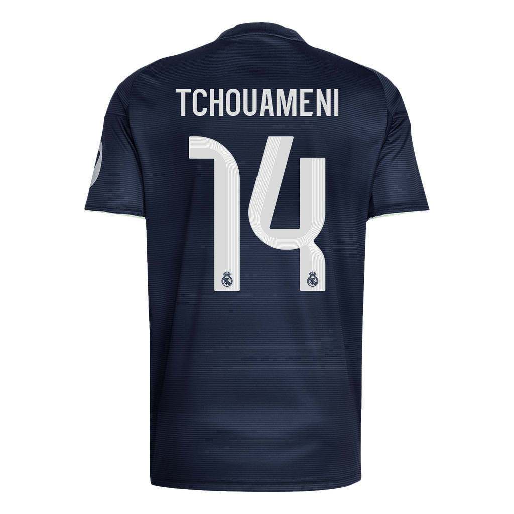 TCHOUAMENI #14 Real Madrid Away Soccer Jersey 2025/26