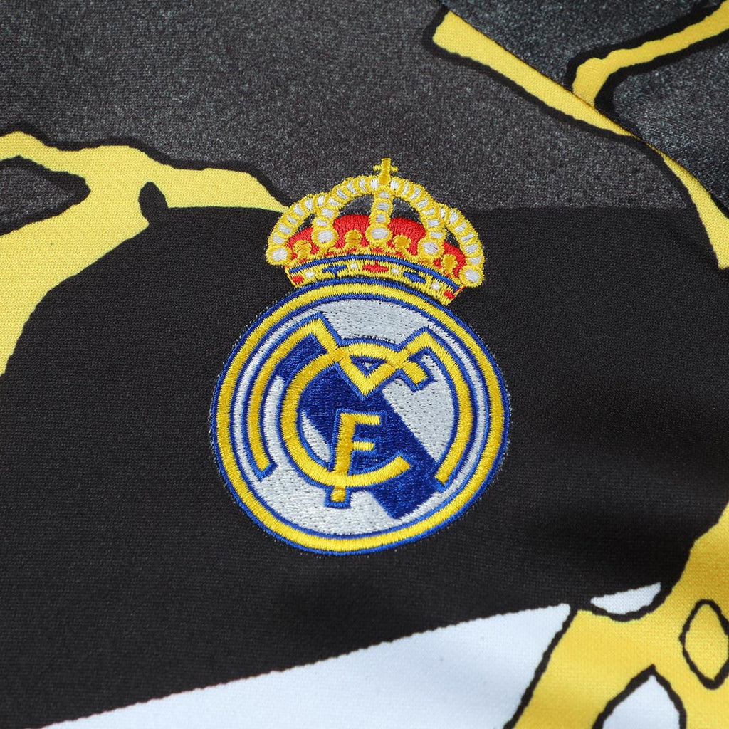 Real Madrid x MARVEL Zipper Sweatshirt Kit(Top+Pants) 25/26 Black