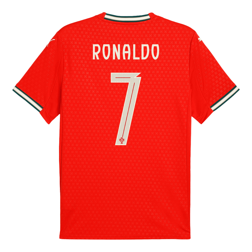RONALDO #7 Portugal Home Soccer Jersey 2025