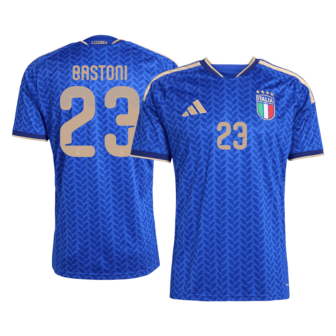 BASTONI #23 Italy Home Soccer Jersey World Cup 2026