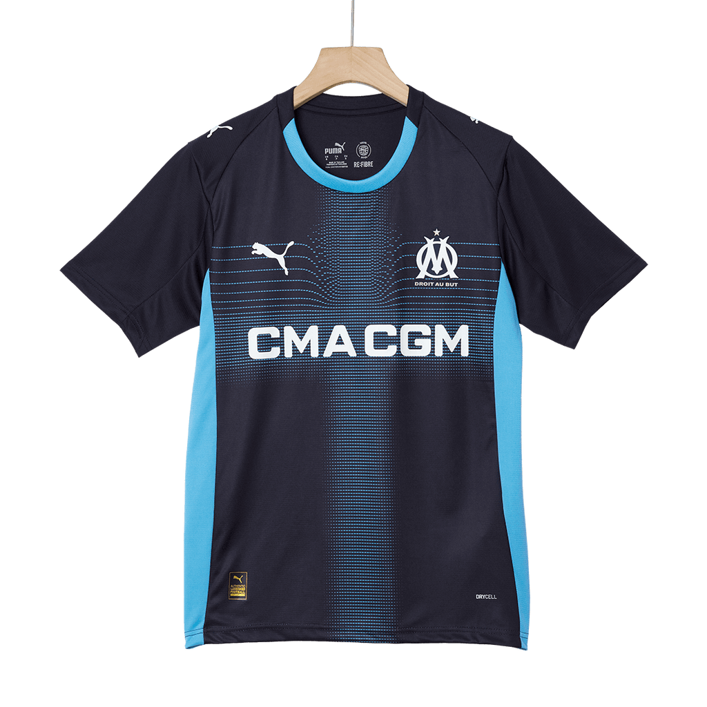 RABIOT #25 Marseille Away Soccer Jersey 2025/26