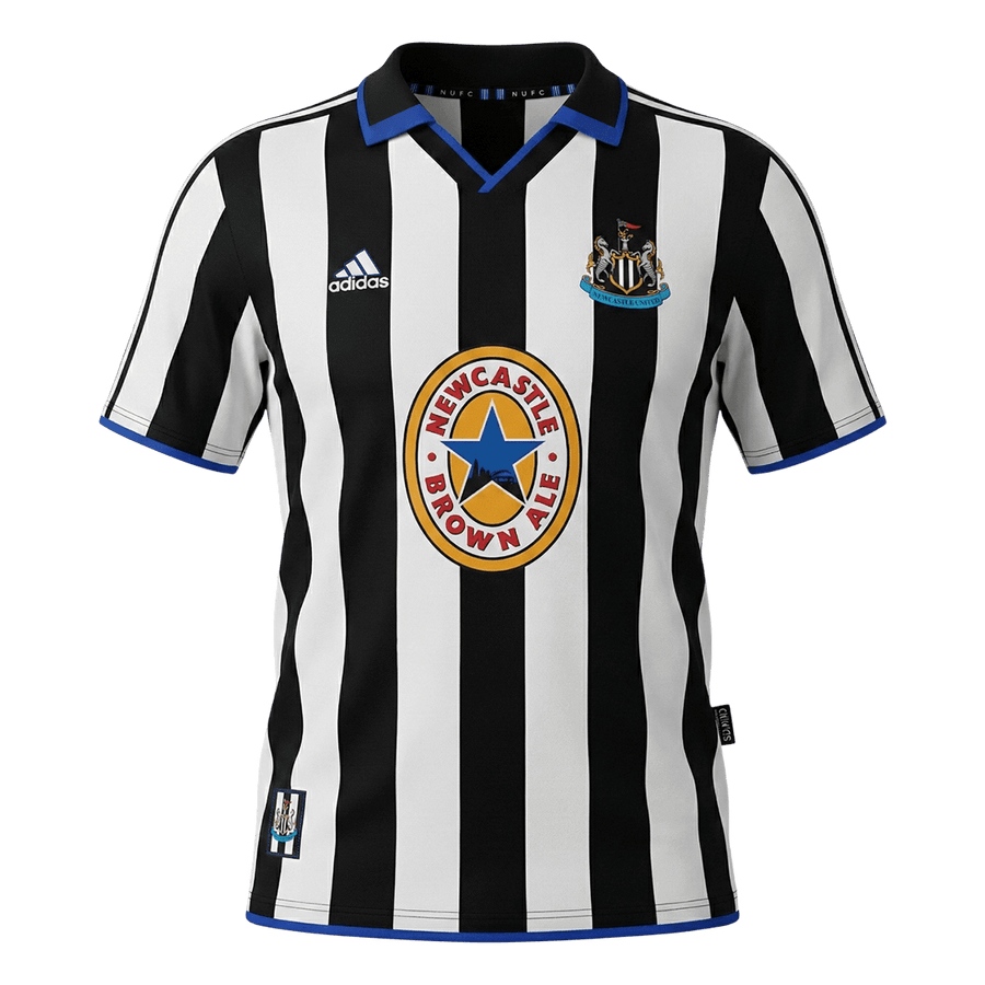 Retro Soccer Jersey Newcastle United Home 1999/00