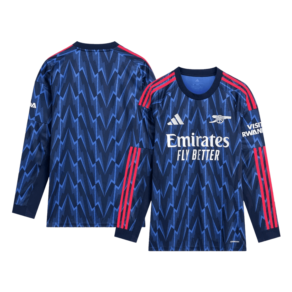 Arsenal Away Long Sleeve Soccer Jersey 2025/26