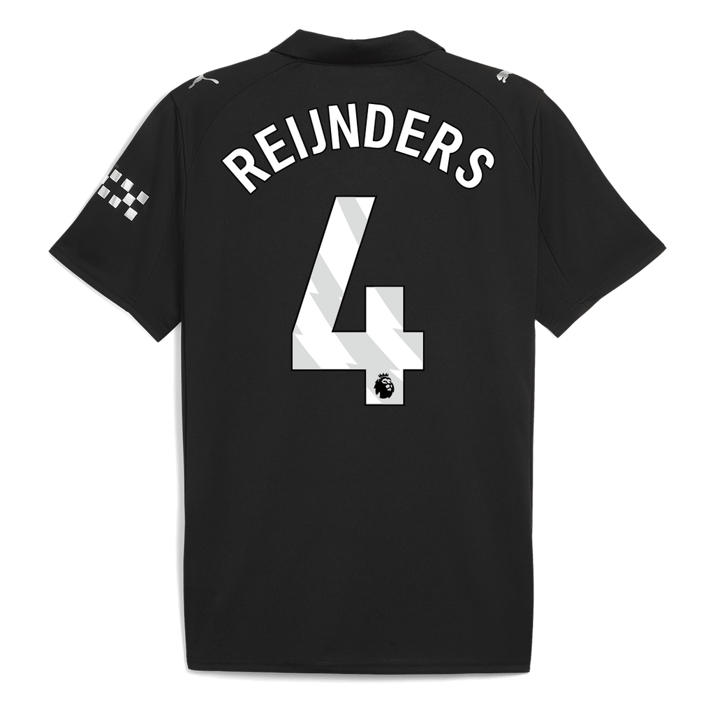 REIJNDERS #4 Manchester City Away Soccer Jersey 2025/26