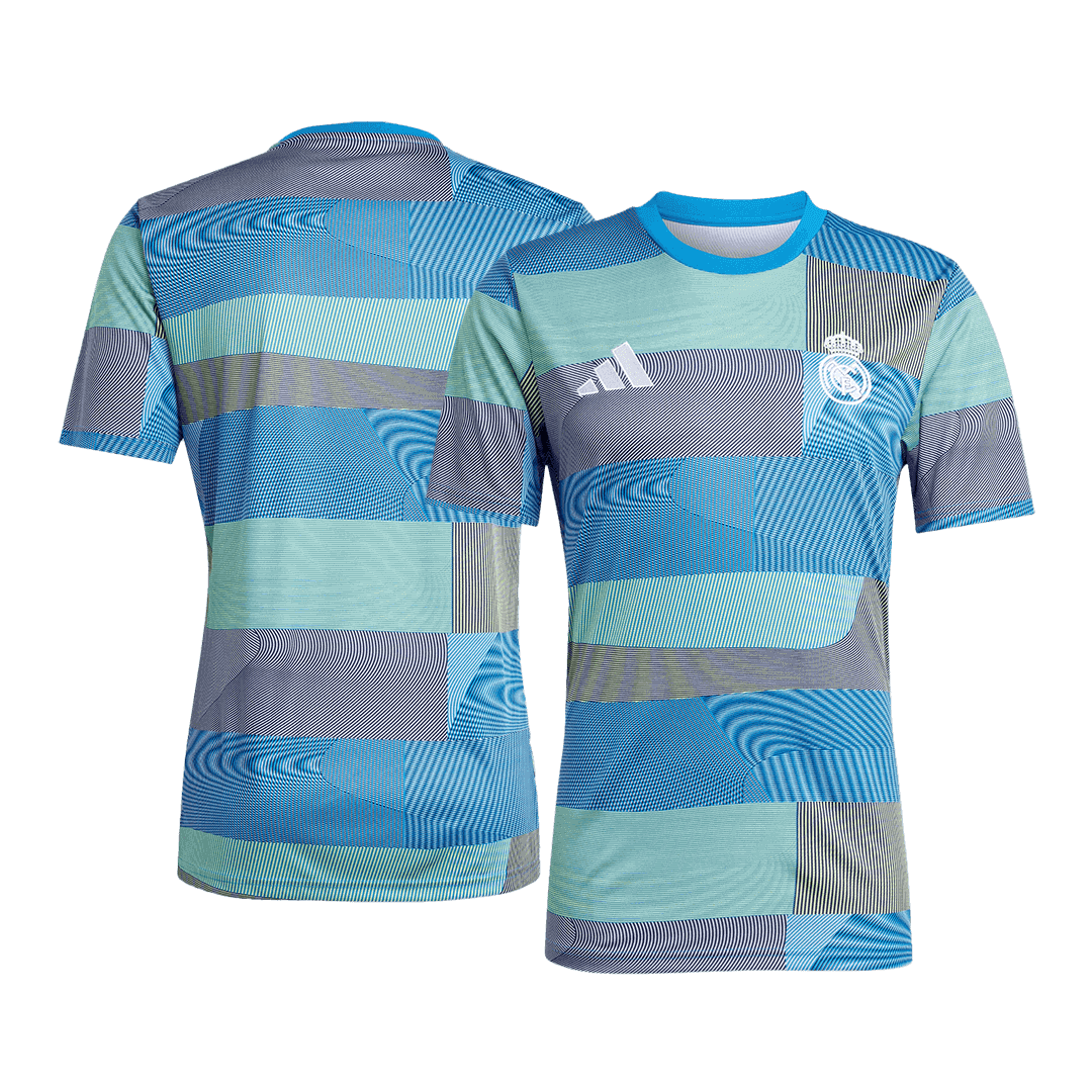 Real Madrid Pre-Match Soccer Jersey 2025/26 Blue