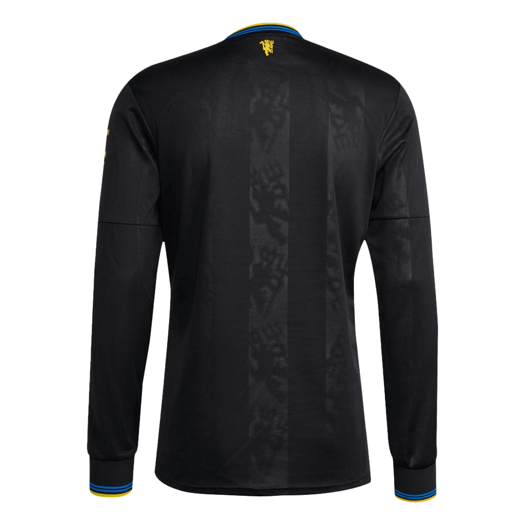 Manchester United Third Away Long Sleeve Soccer Jersey 2025/26