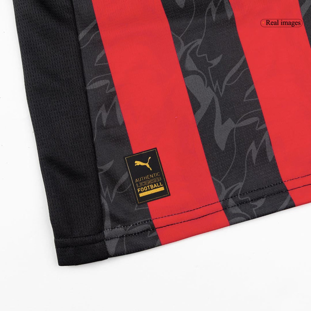 AC Milan Home Soccer Jersey 2025/26 - PTS