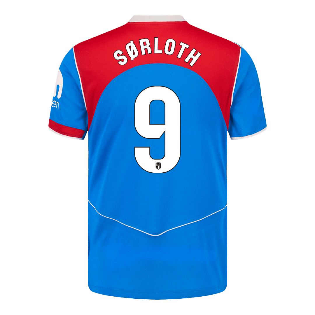 S?RLOTH #9 Atletico Madrid Third Away Soccer Jersey 2025/26