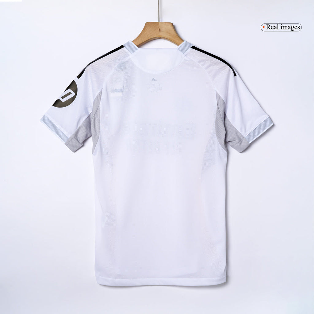 HUIJSEN #24 Real Madrid Home Authentic Soccer Jersey 2025/26