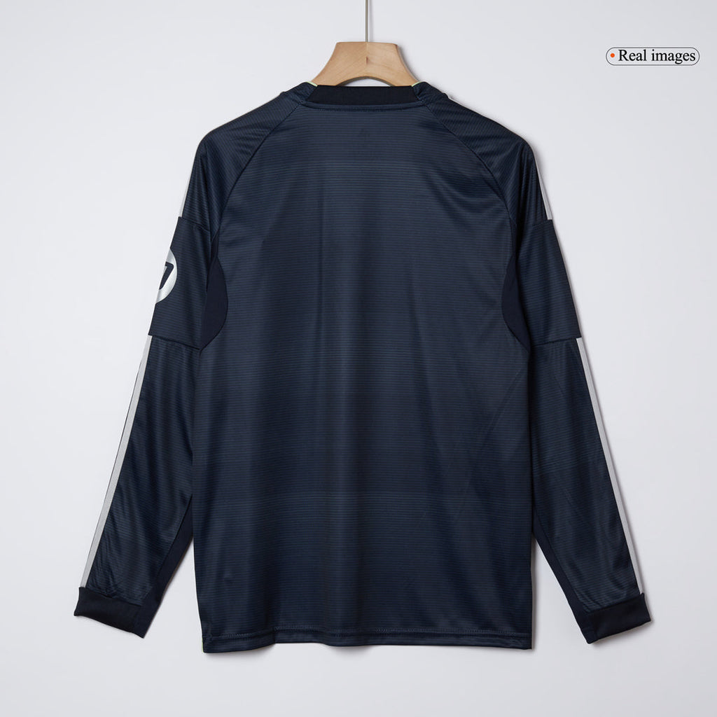 Real Madrid Away Long Sleeve Soccer Jersey 2025/26