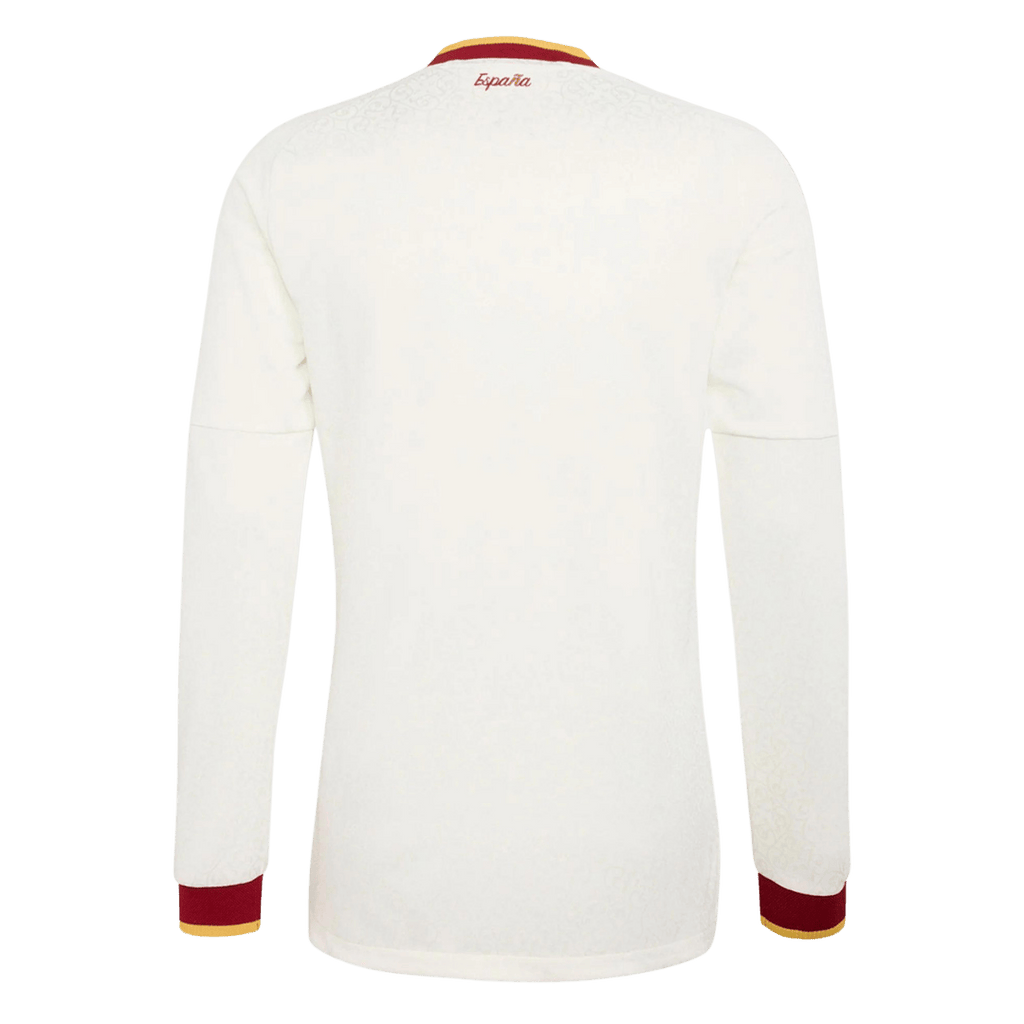 Spain Away Long Sleeve Jersey World Cup 2026