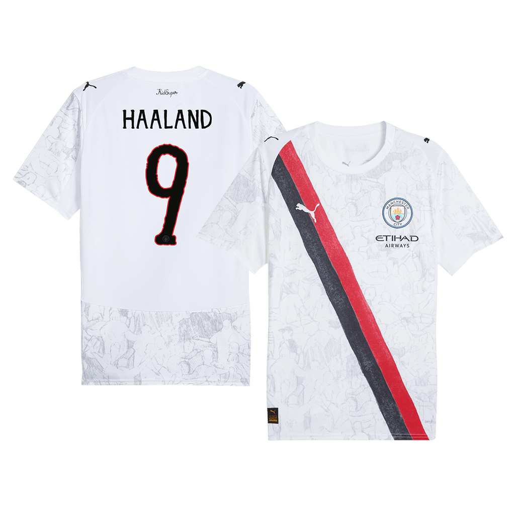 HAALAND #9 Manchester City KidSuper Soccer Jersey 2025/26 - Club World Cup