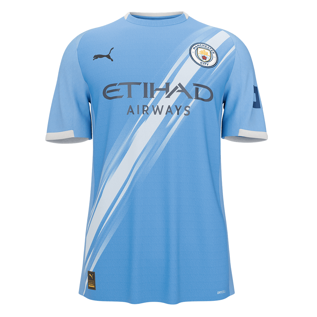 Manchester City Home Free Jersey