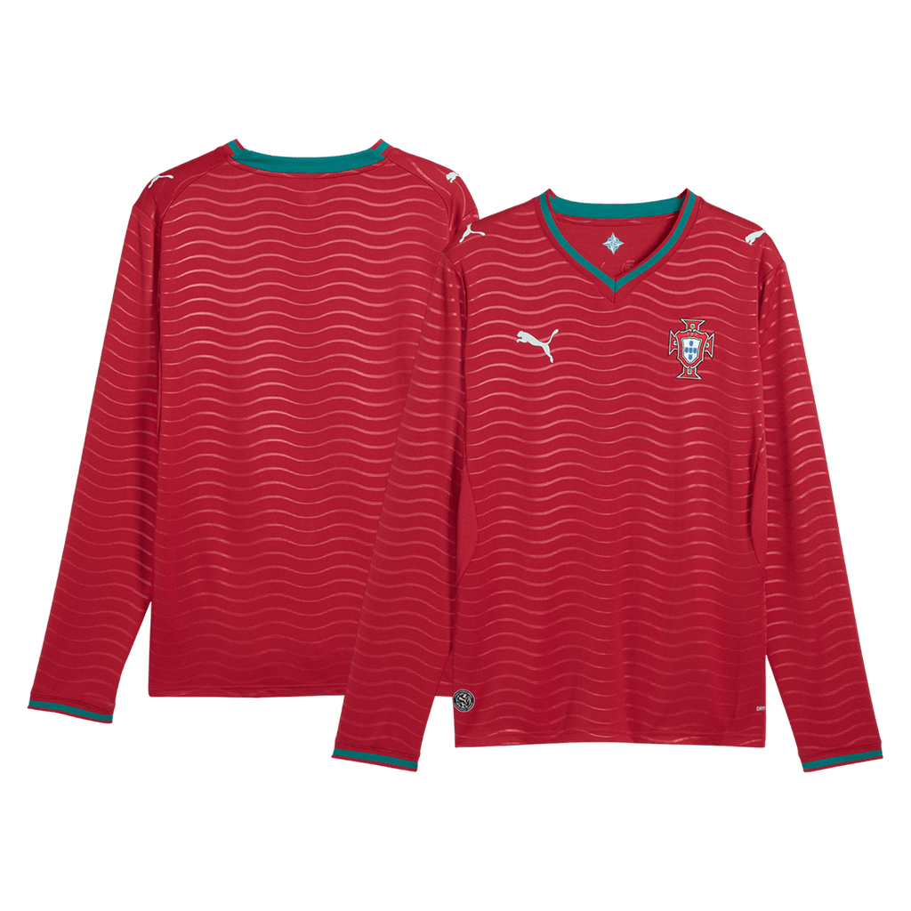 Portugal Home Long Sleeve Jersey World Cup 2026