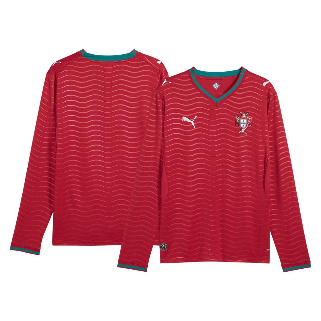 Portugal Home Long Sleeve Jersey World Cup 2026