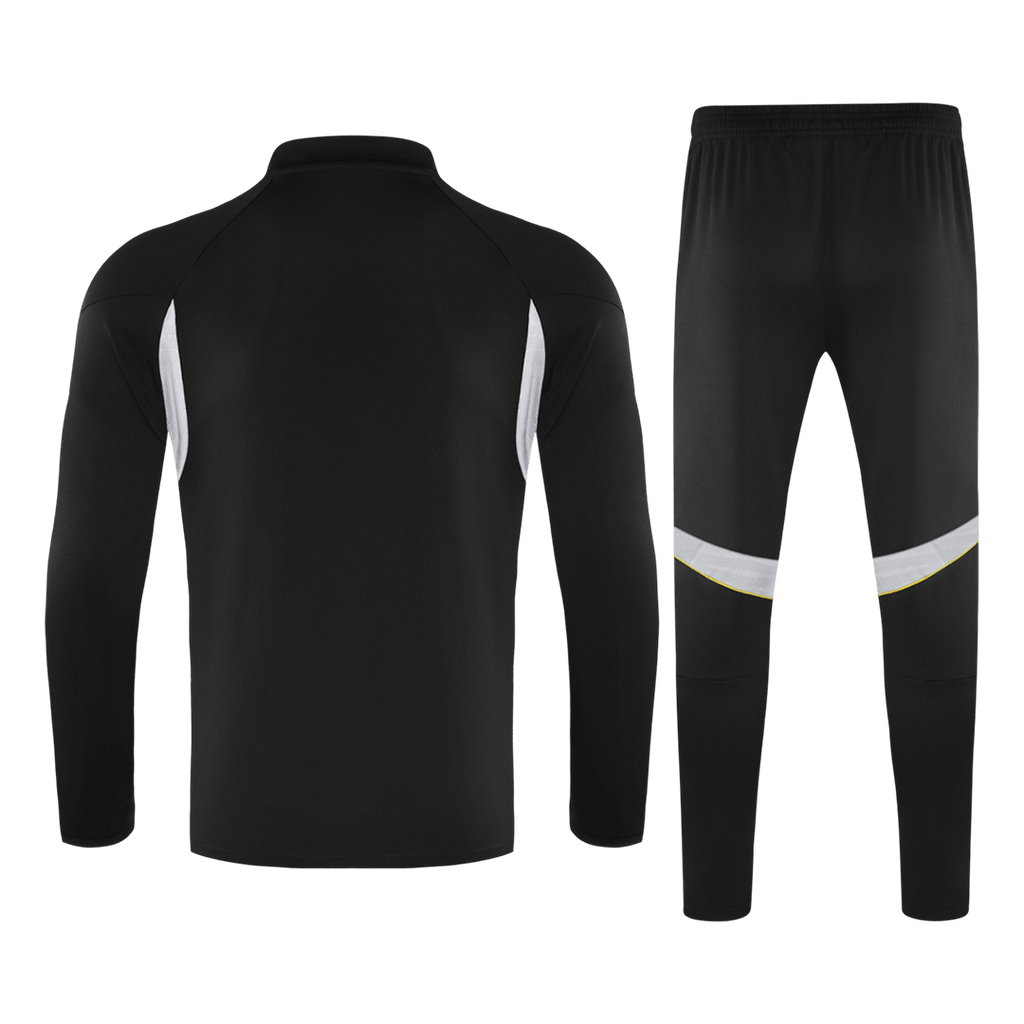 Real Madrid 1/4 Zip Tracksuit 2025/26 Black