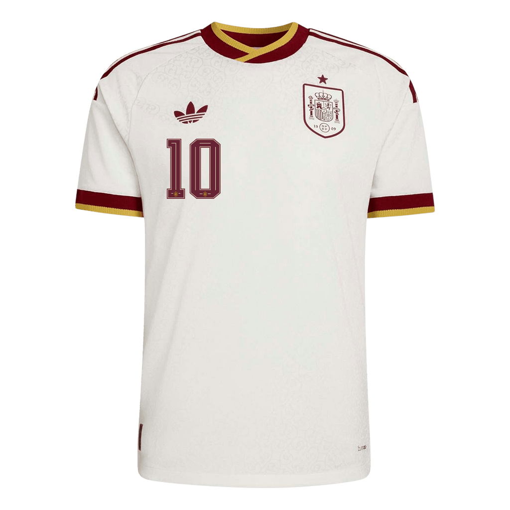 OLMO #10 Spain Away Player Version Jersey World Cup 2026