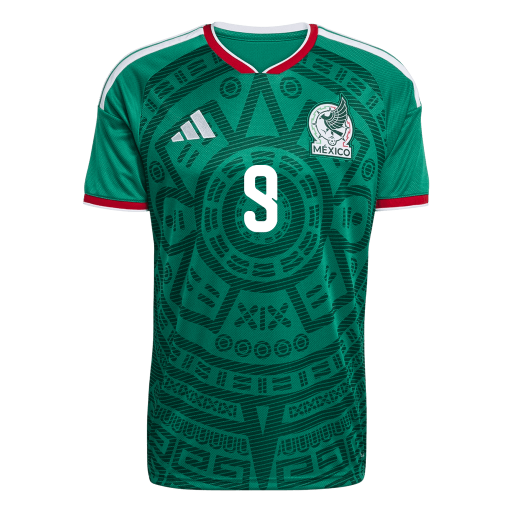 Raúl #9 Mexico Home Soccer Jersey World Cup 2026
