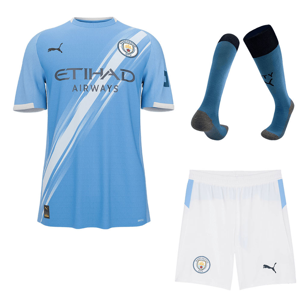Manchester City Home Jerseys Full Kit 2025/26